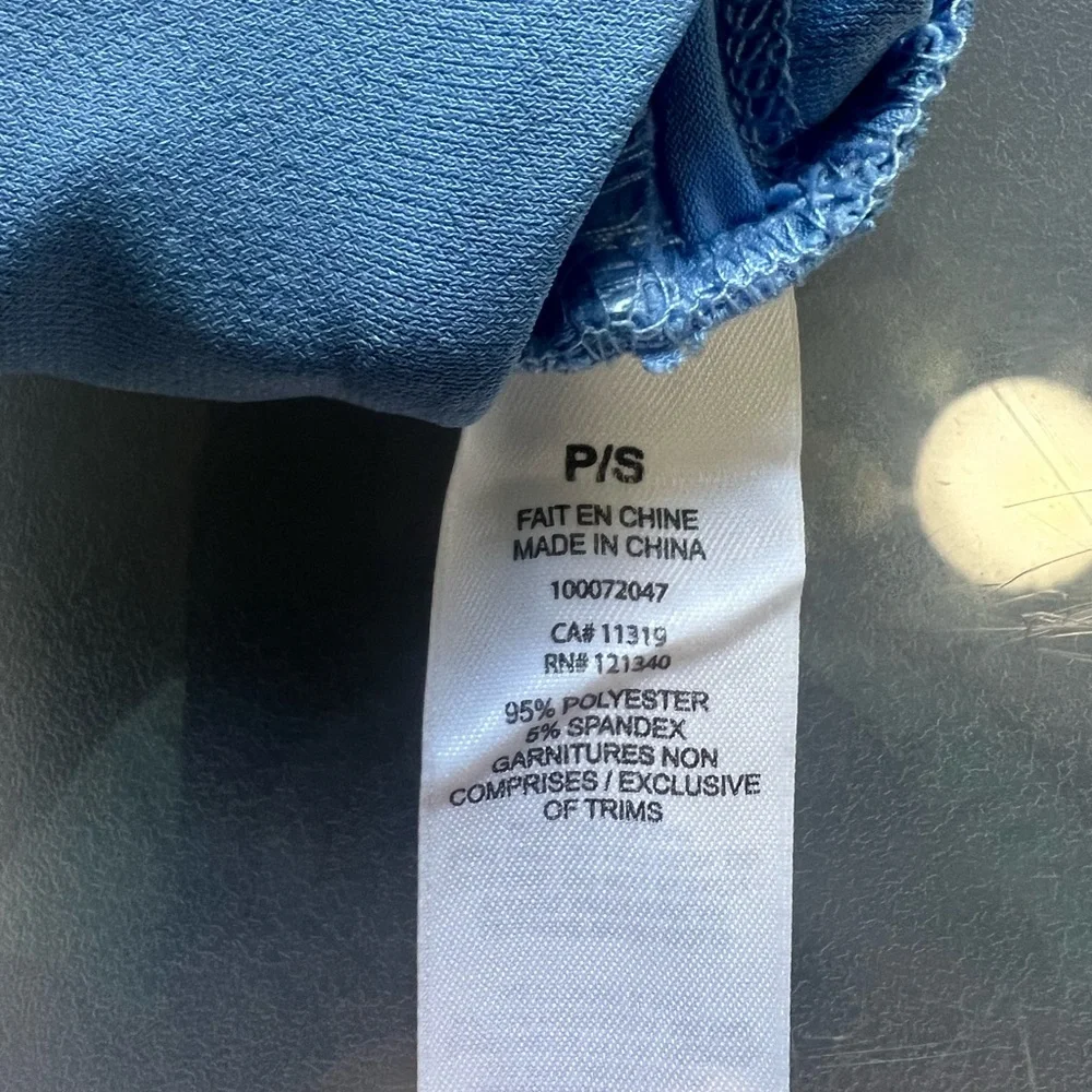 Garage Cropped Halter Top - Blue - Picture 3 of 4